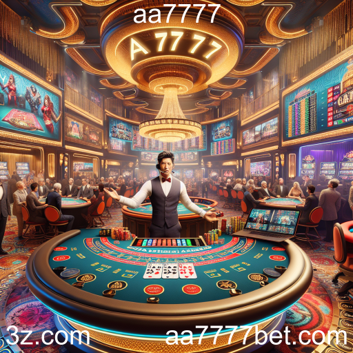 A Experiência Imersiva dos Jogos Live Dealer no aa7777